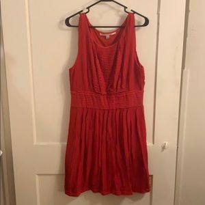 Red Dress with Fun Ruffles